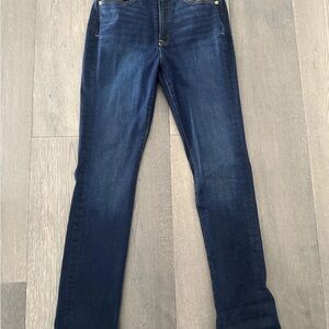 Spanx straight leg Classic Blue Women's Jeans 28